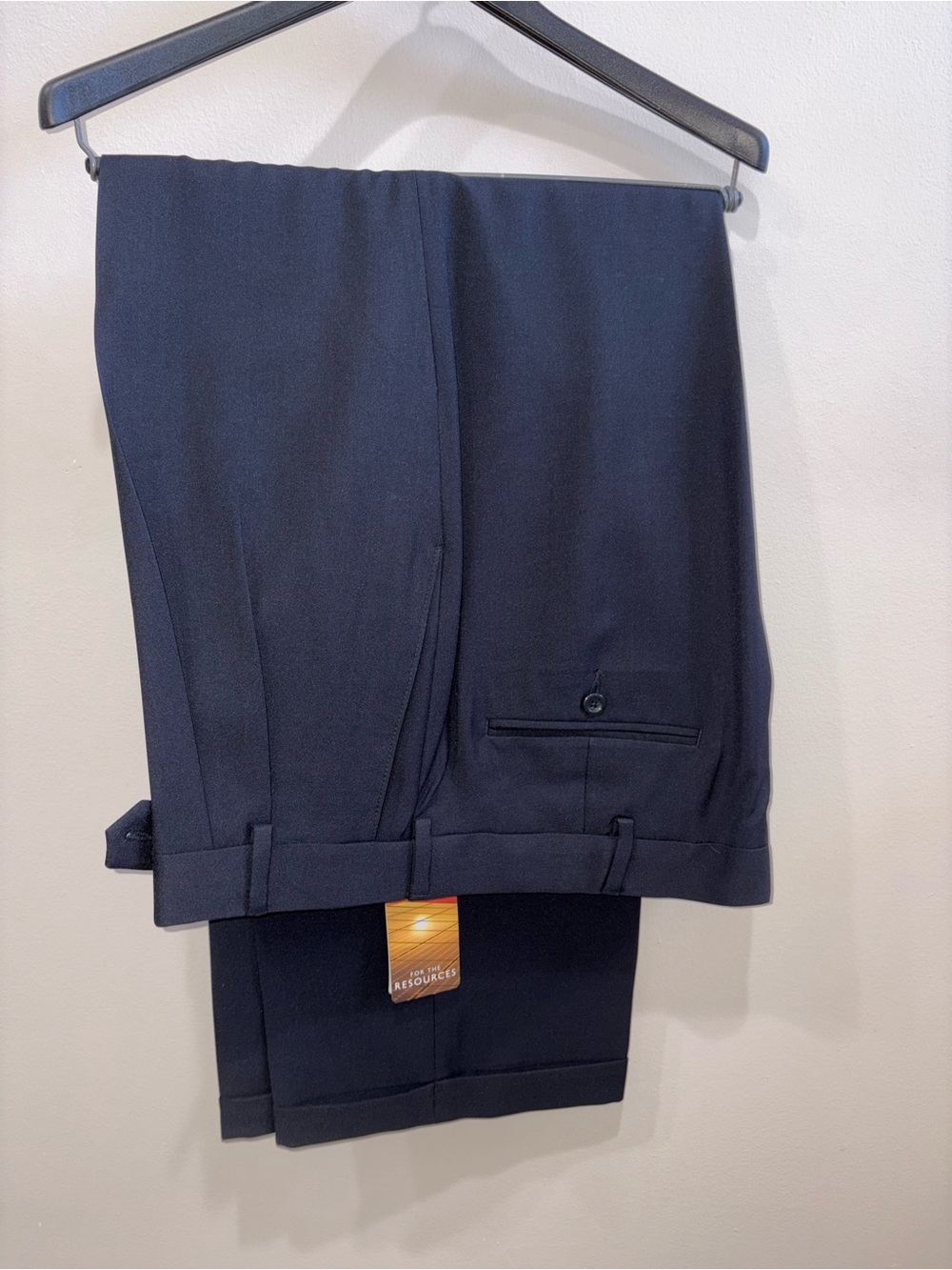 Sears Men's Dress Pants - Navy Blue - 40 x 32 , matching jacket available